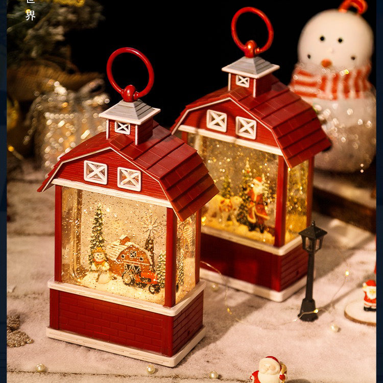 Dutch Farmhouse Snow Dome + Night Lamp (5-9 Working Days Delivery)