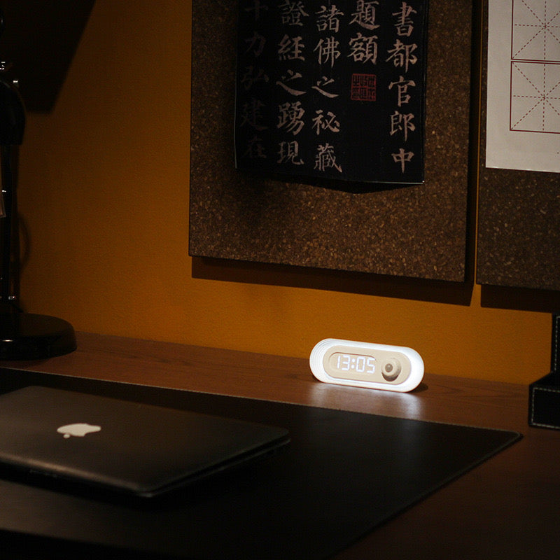 Motion Sensing LED Lamp + Display Clock (5 - 9 Working Days Delivery)