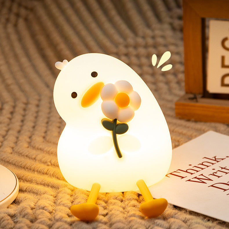 Flower Duck 2 LED Night Lamp (5-9 Working Days Delivery)