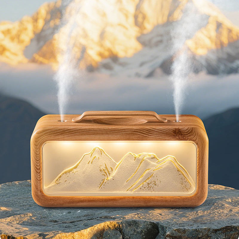 Mountain Scene Night Lamp + Humidifier (5-9 Working Days Delivery)