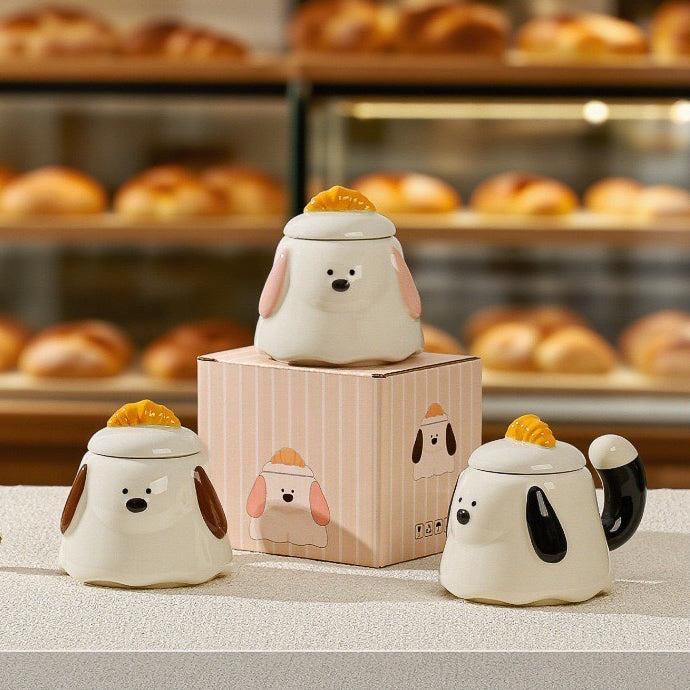 << READY STOCK >> Winter Puppy Coffee Mug