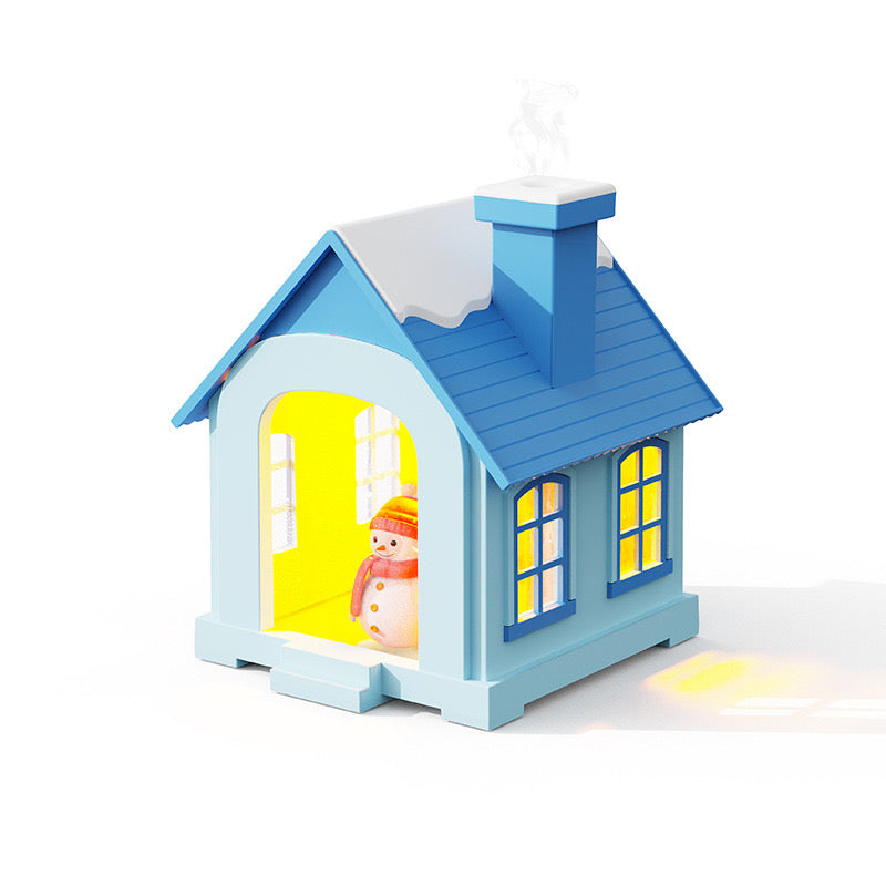 Snowman In Hut Humidifier (5-9 Working Days Delivery)