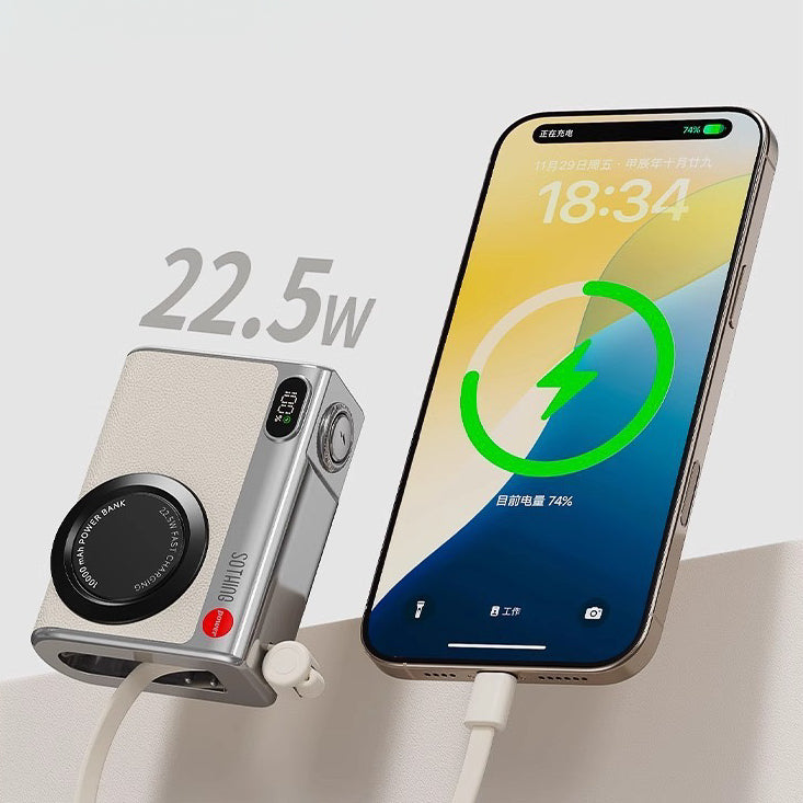 SoThing Retro Camera Powerbank 10000mAh (5-9 Working Days Delivery)