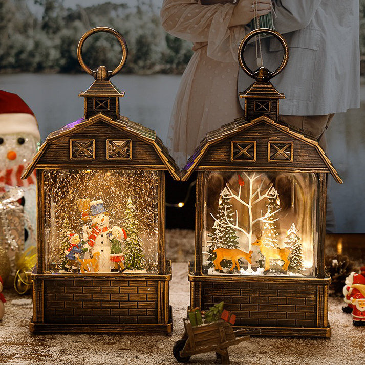 Dutch Farmhouse Snow Dome + Night Lamp (5-9 Working Days Delivery)