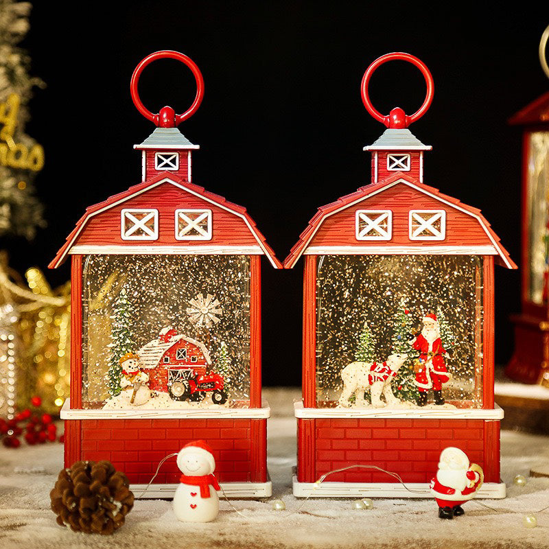 Dutch Farmhouse Snow Dome + Night Lamp (5-9 Working Days Delivery)