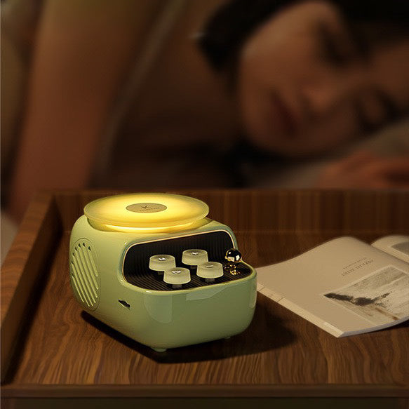 << READY STOCK >> K12 Vinyl Bluetooth Speaker With Fragrance Diffuser