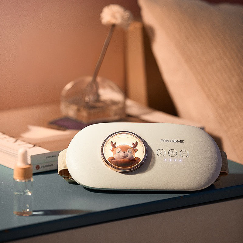 Fan Home Period Cramp Heating Pad With Waist Belt (5-9 Working Days Delivery)