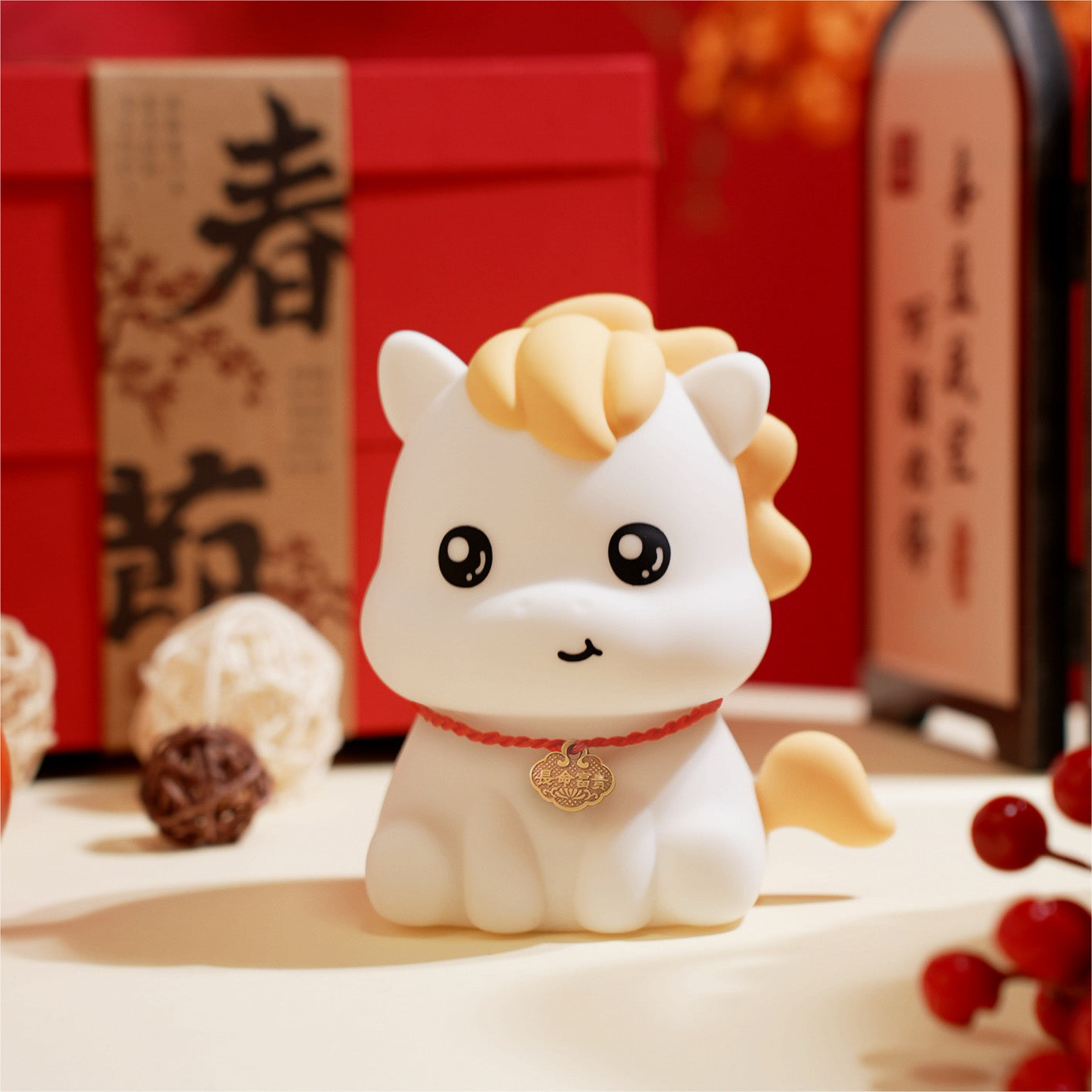 Year Of Horse Silicone LED Night Lamp (5-9 Working Days Delivery)