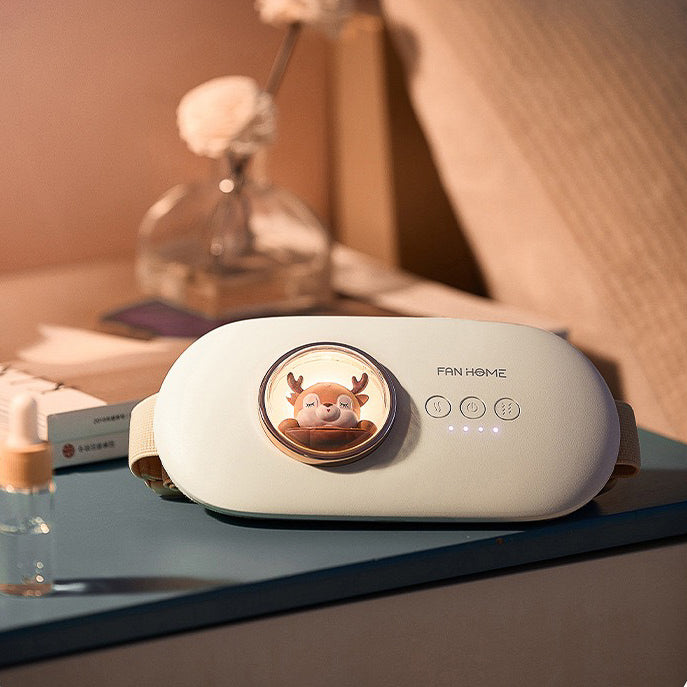 Fan Home Period Cramp Heating Pad With Waist Belt (5-9 Working Days Delivery)