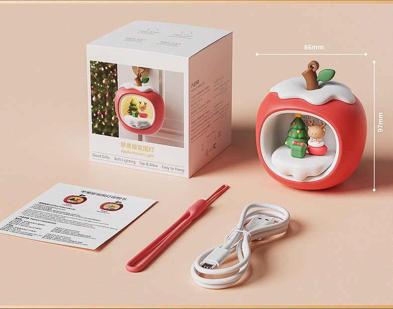Apple House LED Night Lamp (5-9 Working Days Delivery)