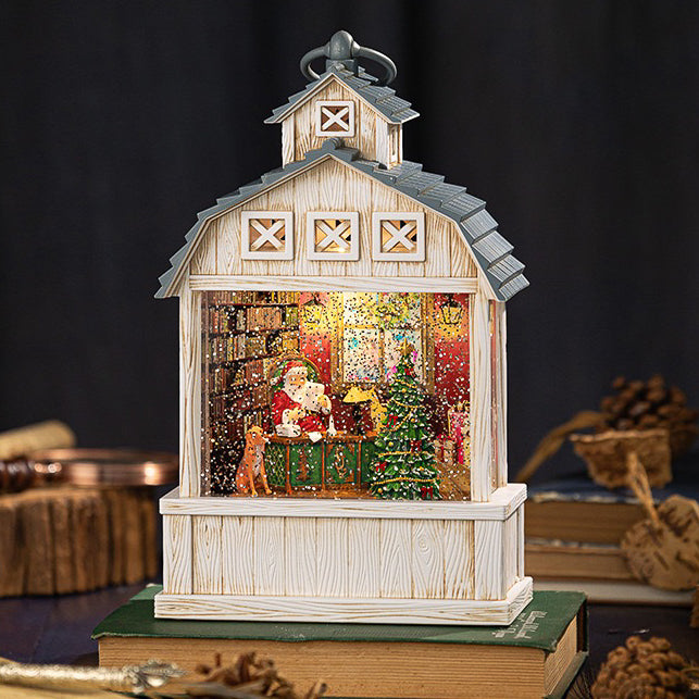 Farm House Snow Dome + Night Lamp (5-9 Working Days Delivery)