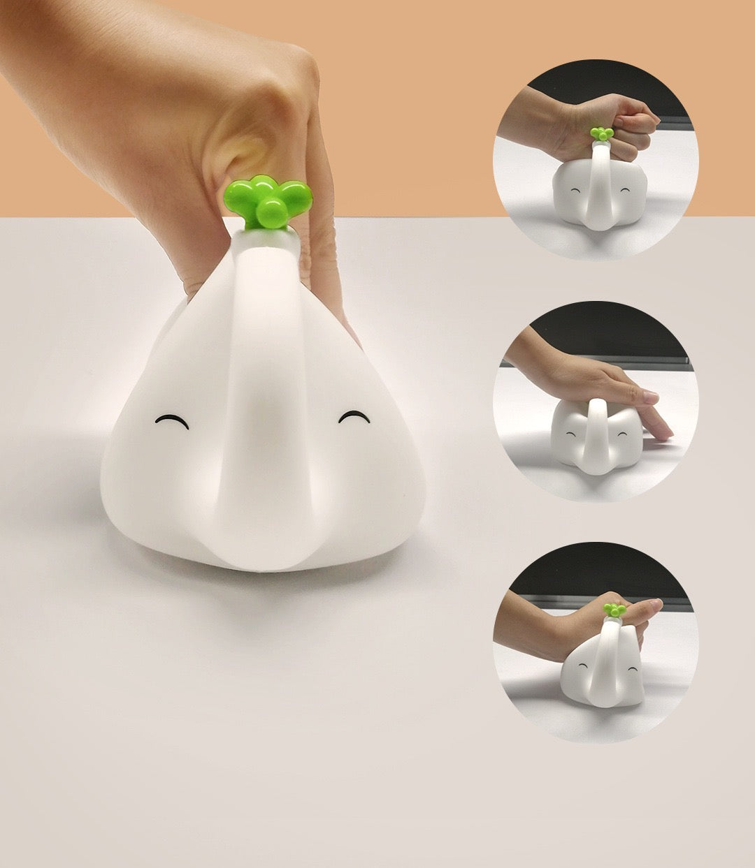 Elephant Silicone LED Night Lamp (5-9 Working Days Delivery)
