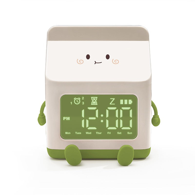 << READY STOCK >> Milk Container Alarm Clock