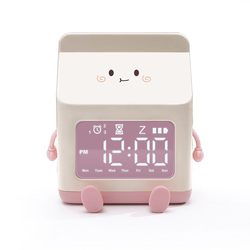 << READY STOCK >> Milk Container Alarm Clock