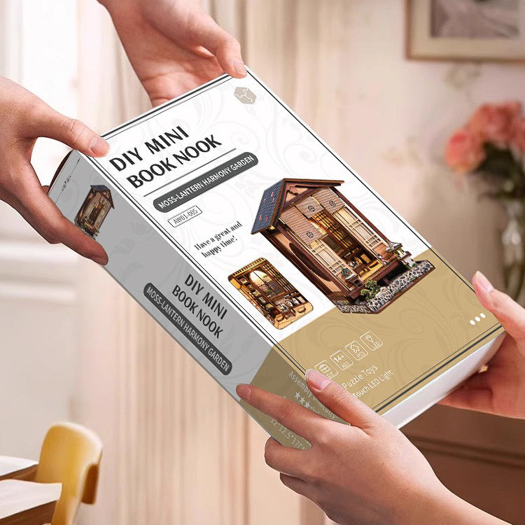 DIY Self-Assembled Miniature Kit - Japanese Book House (5-9 Working Days Delivery)