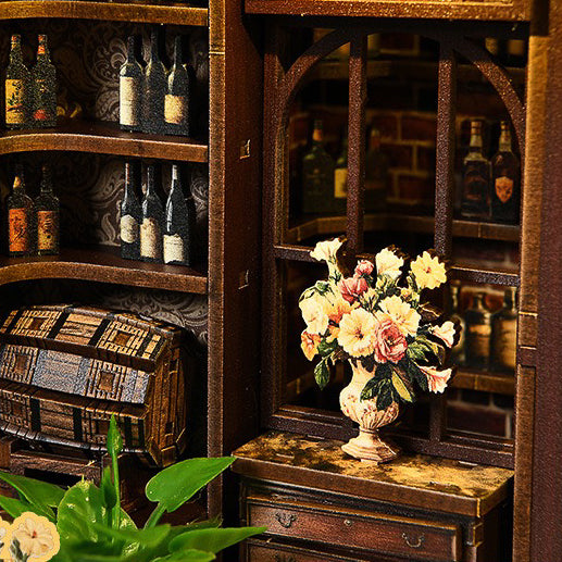 DIY Self-Assembled Miniature Kit - Corner Tavern & Cafe (5-9 Working Days Delivery)