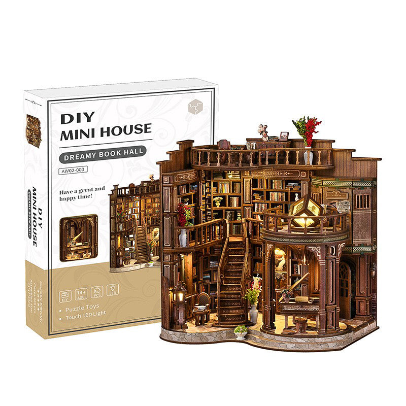DIY Self-Assembled Miniature Kit - The Great Library (5-9 Working Days Delivery)