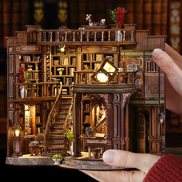 DIY Self-Assembled Miniature Kit - The Great Library (5-9 Working Days Delivery)