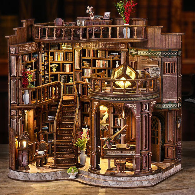 DIY Self-Assembled Miniature Kit - The Great Library (5-9 Working Days Delivery)