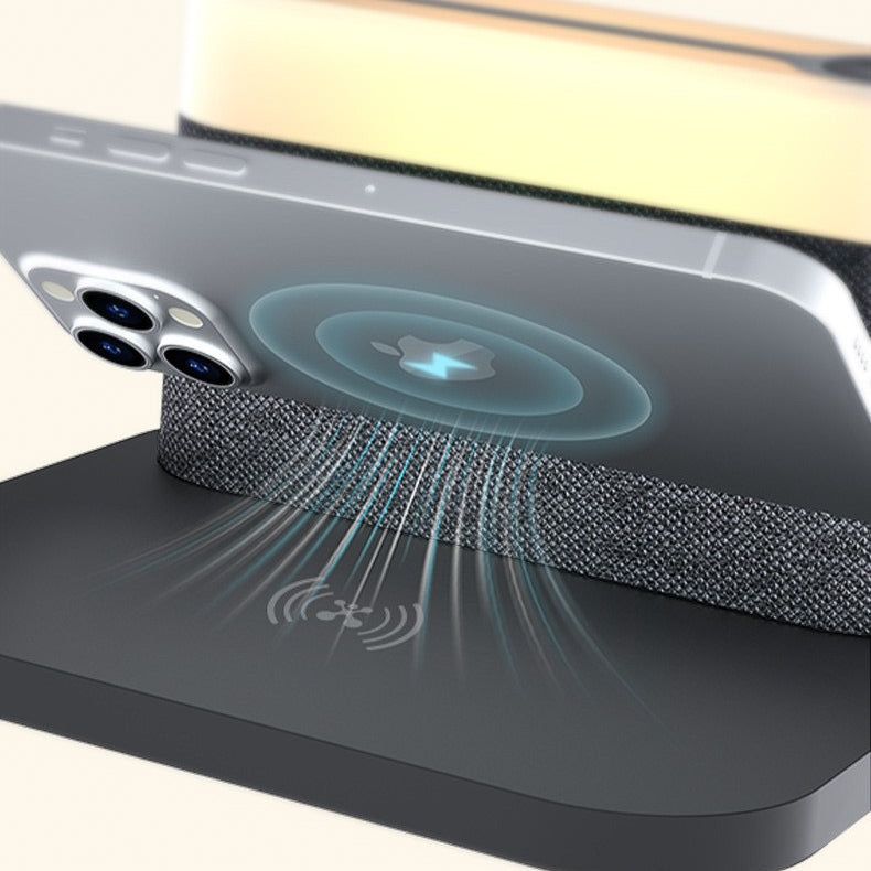 S26W Wireless Charging Pad + LED Lamp + Display Clock (5 - 9 Working Days Delivery)