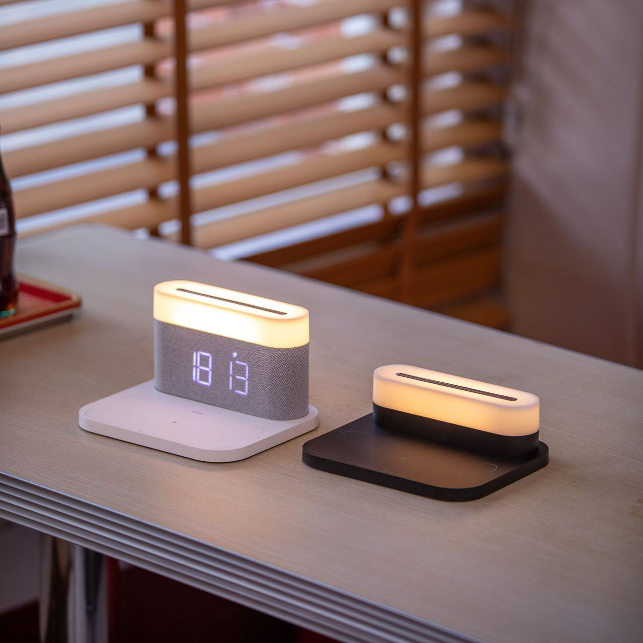 S26W Wireless Charging Pad + LED Lamp + Display Clock (5 - 9 Working Days Delivery)