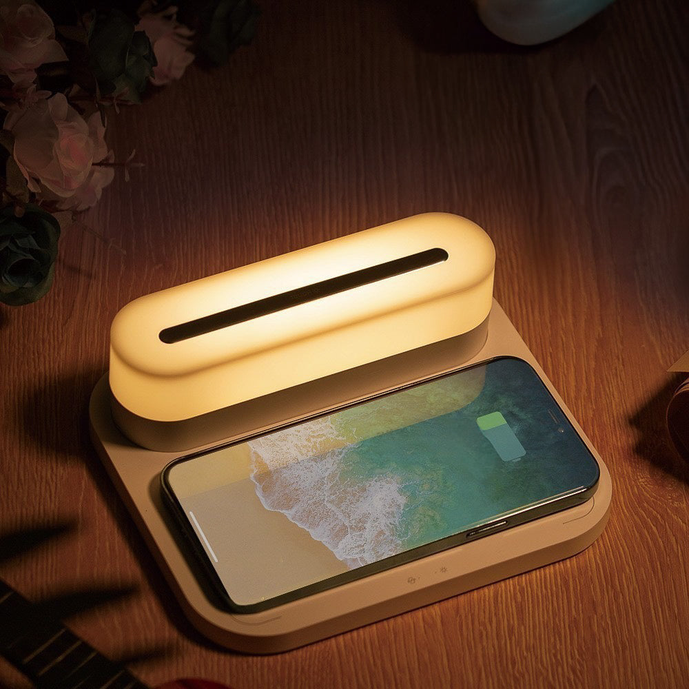 S26 Wireless Charging Pad + LED Lamp (5 - 9 Working Days Delivery)