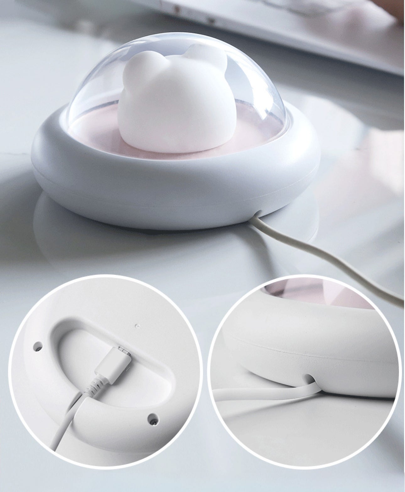 UFO Kitten Mini LED Night Lamp (5-9 Working Days Delivery)