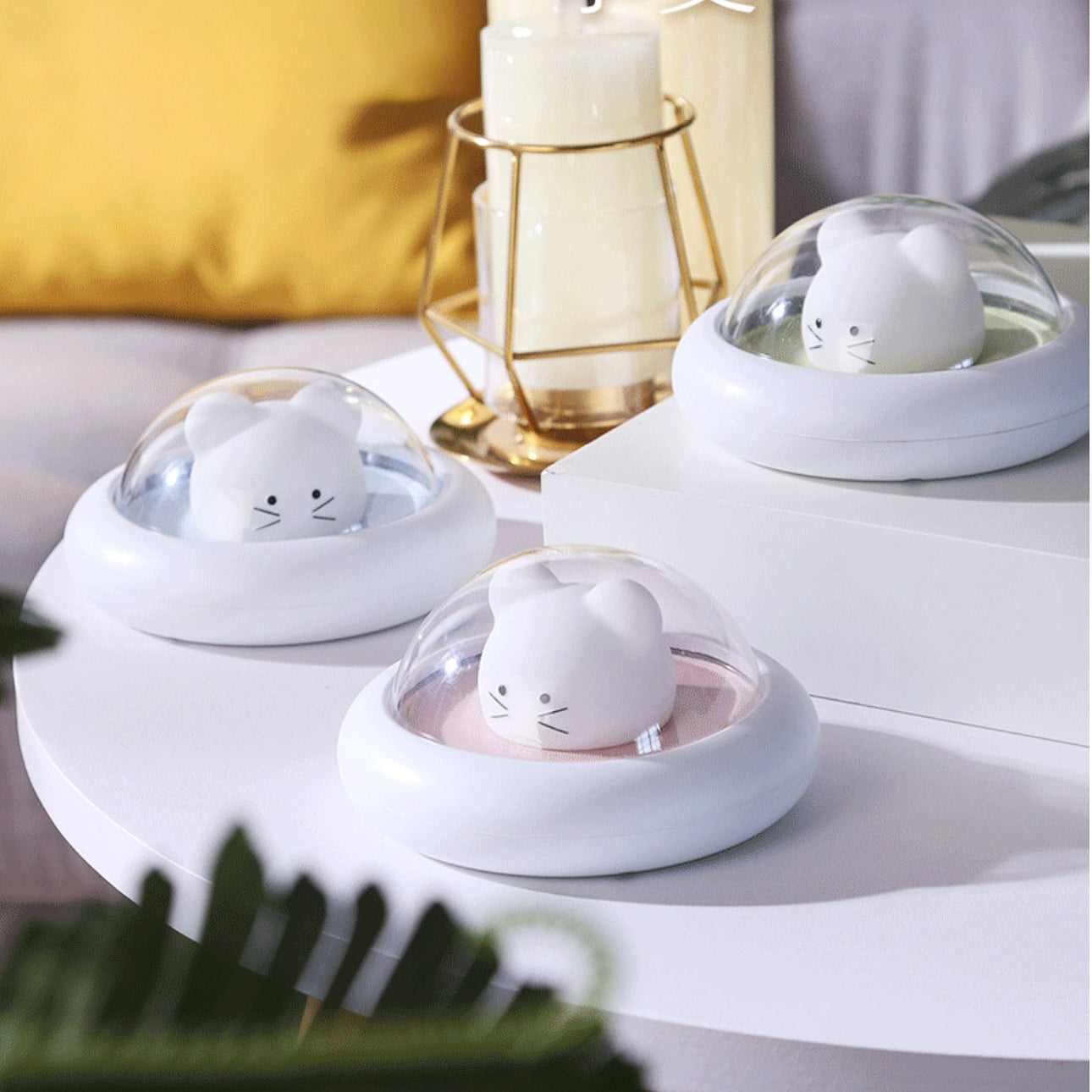 UFO Kitten Mini LED Night Lamp (5-9 Working Days Delivery)