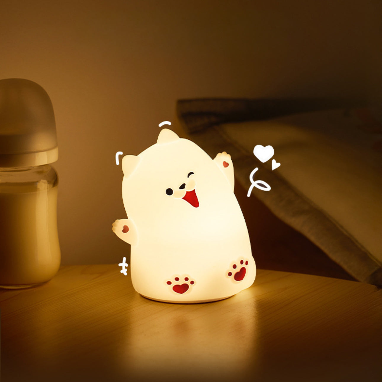 Cheerful Puppy LED Night Lamp (5-9 Working Days Delivery)