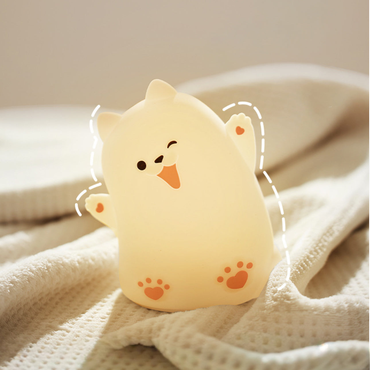 Cheerful Puppy LED Night Lamp (5-9 Working Days Delivery)