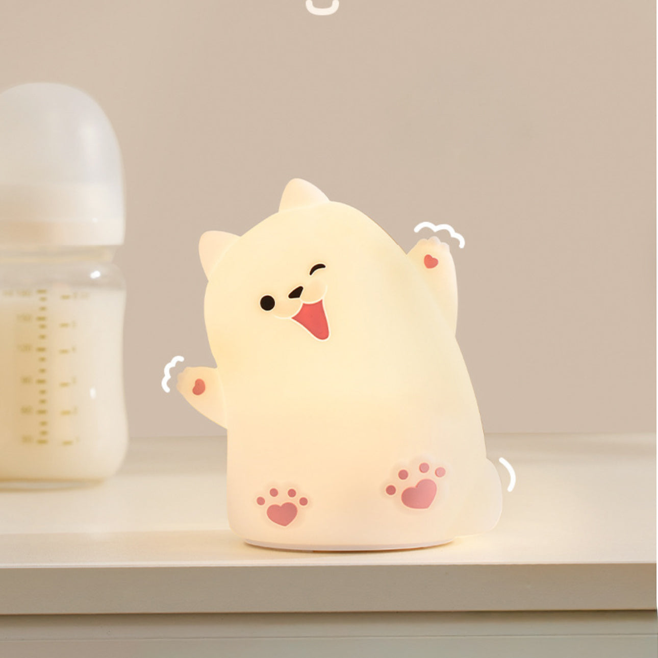 Cheerful Puppy LED Night Lamp (5-9 Working Days Delivery)