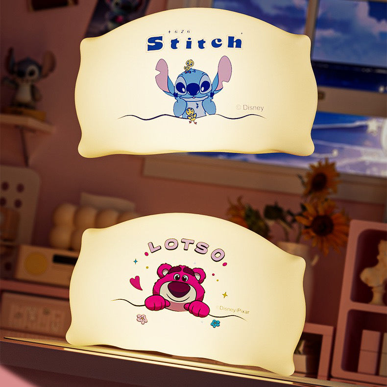 Lotso & Stitch Pillow LED Night Lamp (5-9 Working Days Delivery)