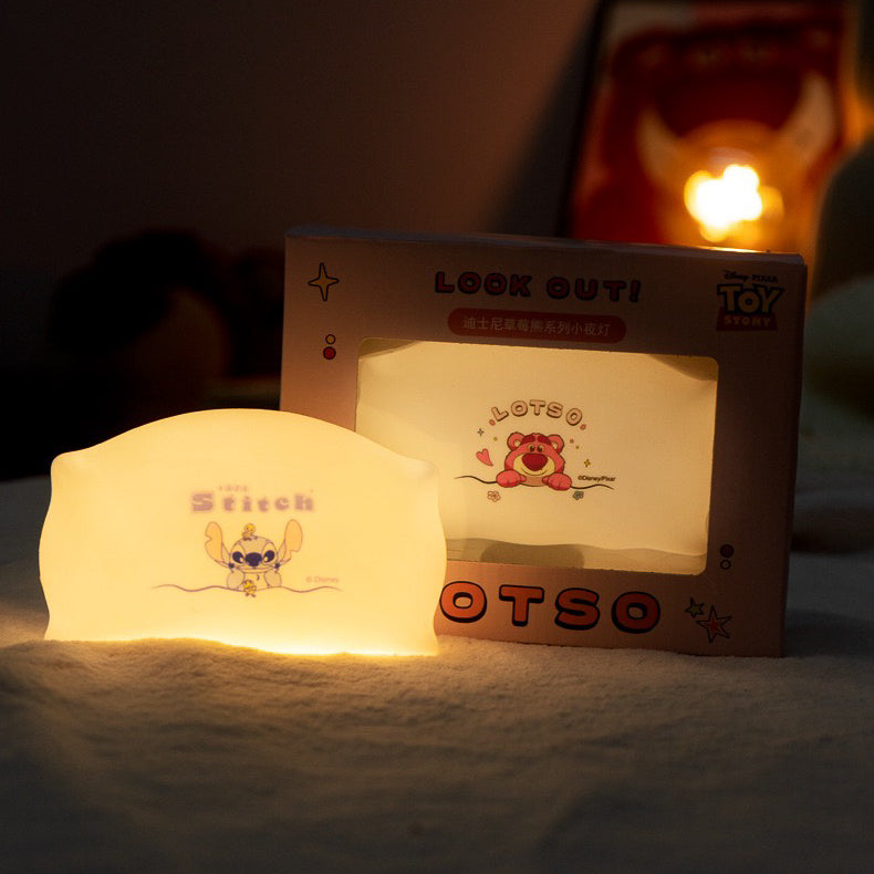 Lotso & Stitch Pillow LED Night Lamp (5-9 Working Days Delivery)