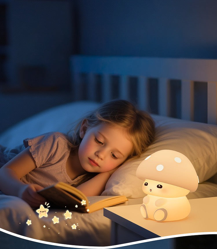 Baby Mushroom LED Night Lamp (5-9 Working Days Delivery)