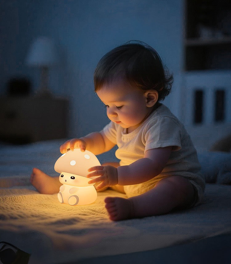 Baby Mushroom LED Night Lamp (5-9 Working Days Delivery)