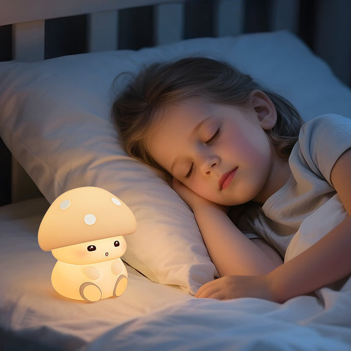 Baby Mushroom LED Night Lamp (5-9 Working Days Delivery)