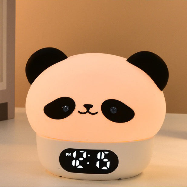 Cute Panda Alarm Clock + Night Lamp 2 in 1 (5-9 Working Days Delivery)