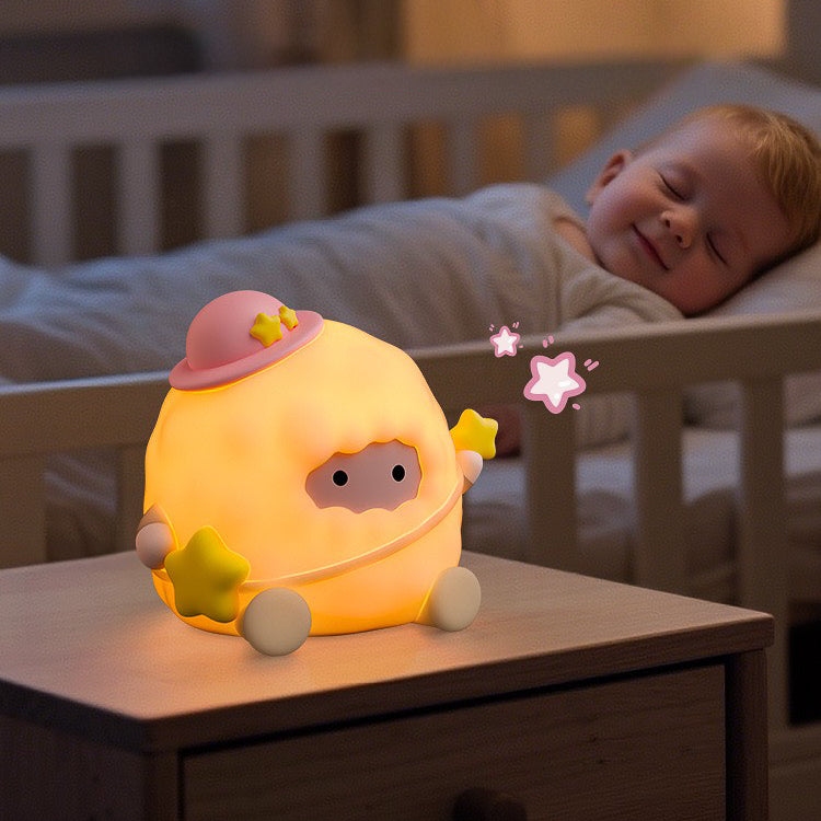 Cheerful Sheep LED Night Lamp (5-9 Working Days Delivery)