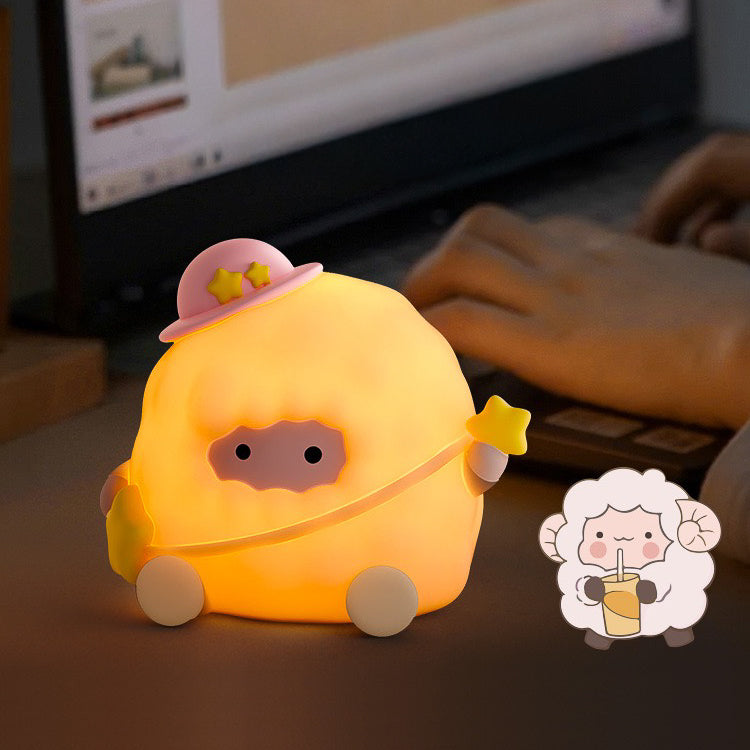 Cheerful Sheep LED Night Lamp (5-9 Working Days Delivery)