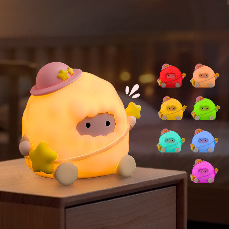 Cheerful Sheep LED Night Lamp (5-9 Working Days Delivery)