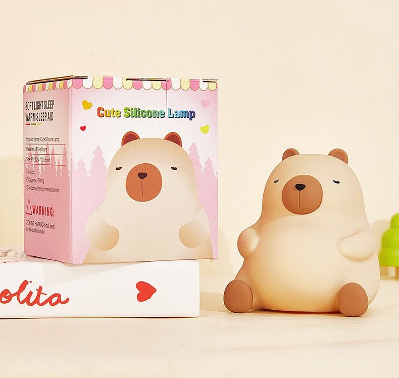 Meditating Capybara LED Night Lamp (5-9 Working Days Delivery)