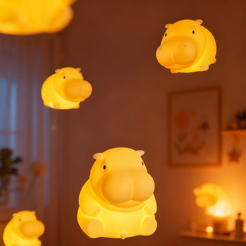 Baby Hippo LED Night Lamp (5-9 Working Days Delivery)