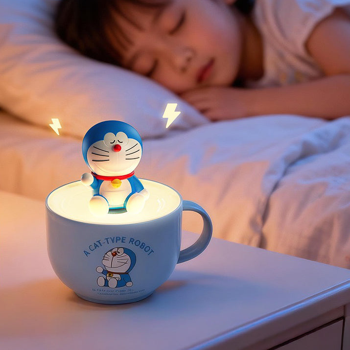 Doraemon Coffee Mug LED Night Lamp (5-9 Working Days Delivery)