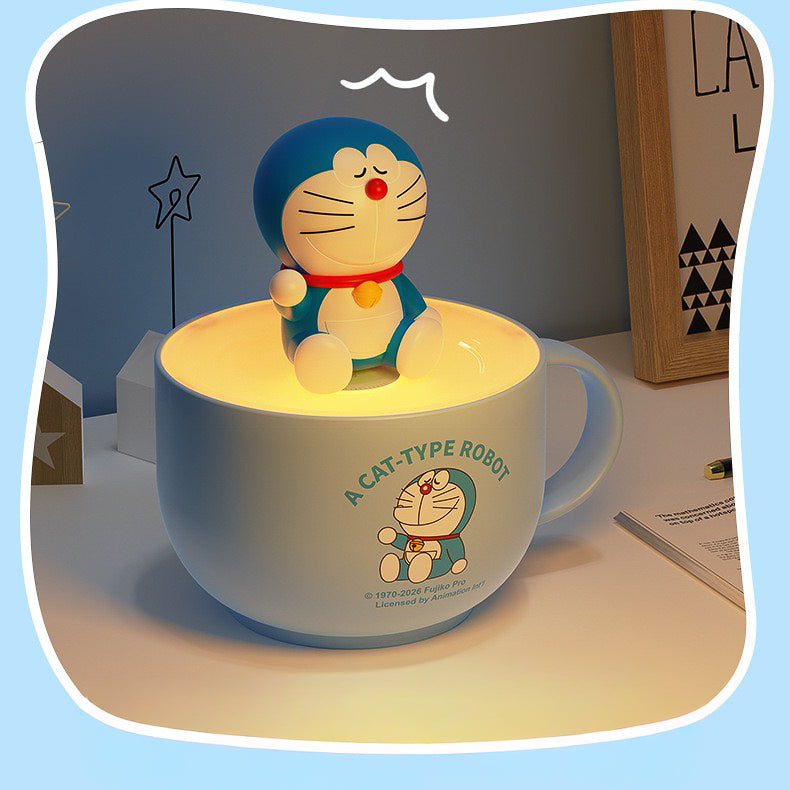 Doraemon Coffee Mug LED Night Lamp (5-9 Working Days Delivery)
