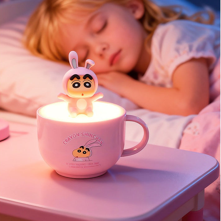 Crayon Shin Chan Coffee Mug LED Night Lamp (5-9 Working Days Delivery)