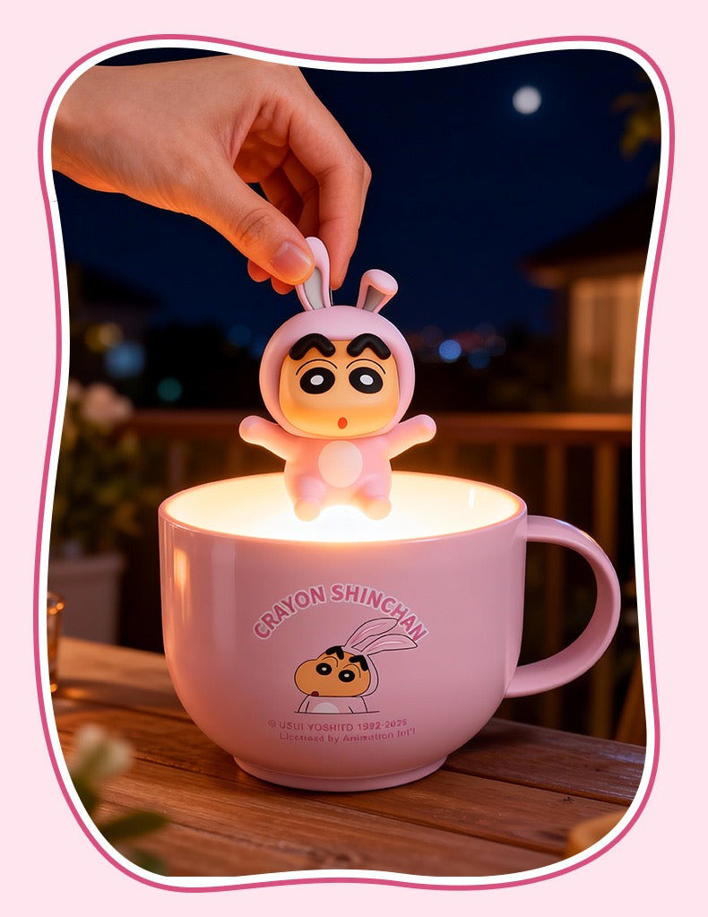 Crayon Shin Chan Coffee Mug LED Night Lamp (5-9 Working Days Delivery)