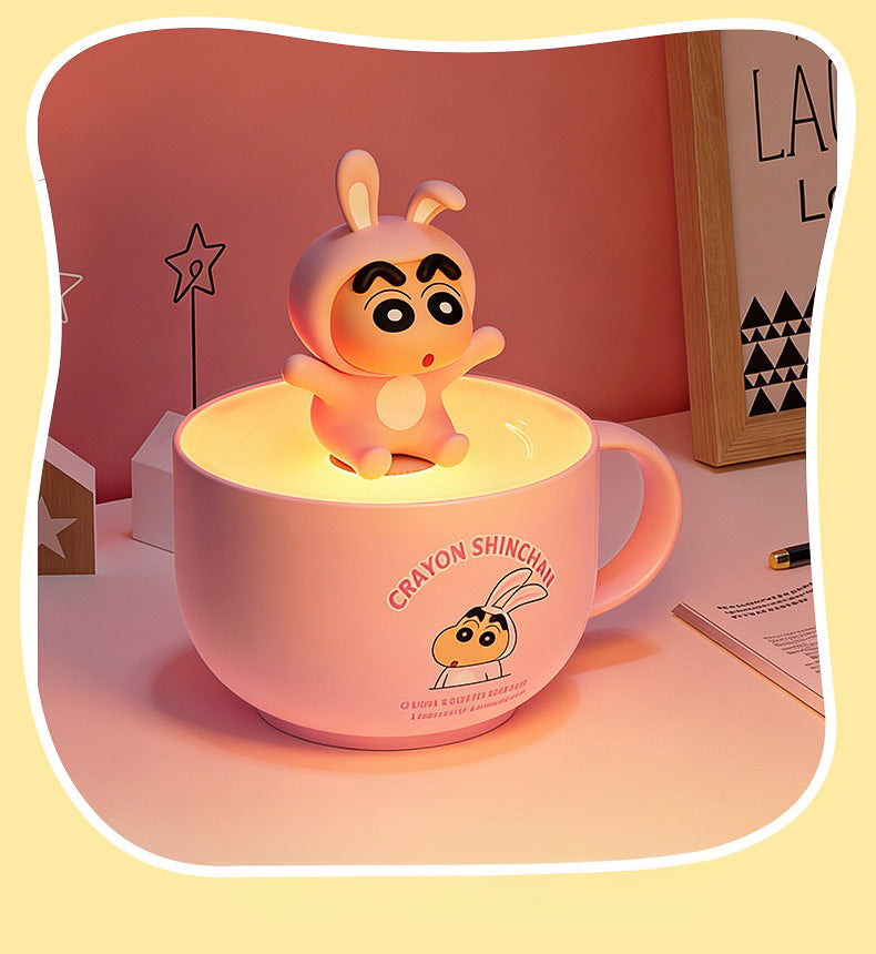 Crayon Shin Chan Coffee Mug LED Night Lamp (5-9 Working Days Delivery)