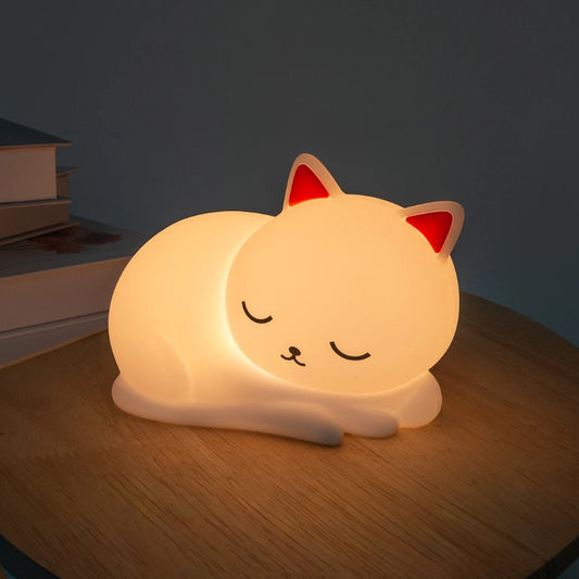 Sleepy Kitty LED Night Lamp (5-9 Working Days Delivery)