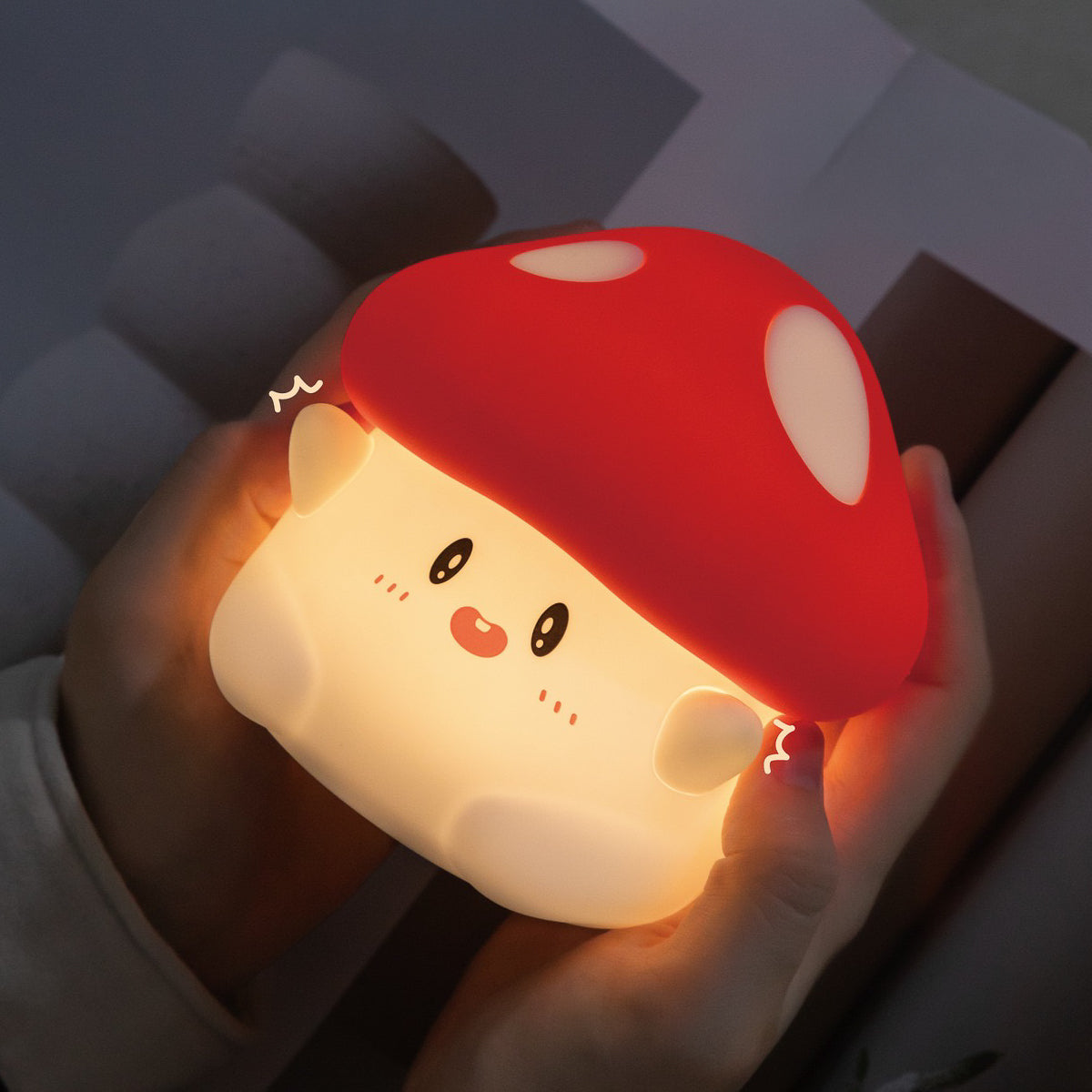 Mario Mushroom LED Night Lamp (5-9 Working Days Delivery)
