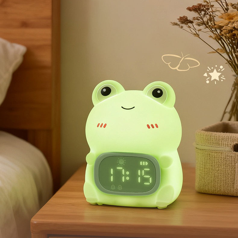 Cute Animal LED Night Lamp + Alarm Clock (5-9 Working Days Delivery)